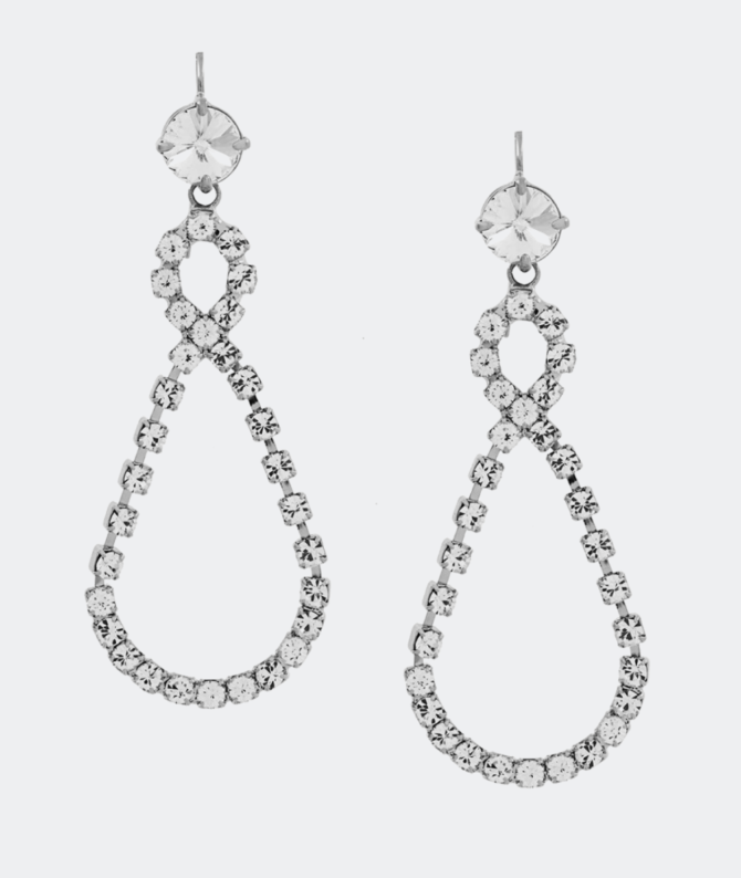 Large crystal Earrings